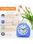 Analog Alarm Saati Ağır Uyuyanlar Için Pille Çalışan Yetişkinler Yatak Odaları Başucu Çocuklar Gençler Gece Işığıyla Geçmeyen Alarm Saatleri (Mavi) (Yurt Dışından) 2