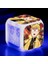 Wekity Anime Ghost Slayer Renkli Çalar Saat LED Kare Saat Zaman, Sıcaklık, Alarm, Tarih ile Dijital Çalar Saat (Yurt Dışından) 1