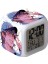 Wekity Anime Çalar Saat Tek Parça LED Kare Saat Zaman, Sıcaklık, Alarm, Tarih ile Dijital Çalar Saat (Yurt Dışından) 1