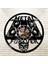 Müzik Vinil Kayıt Duvar Saati -Retro Kafatası Hoparlör Vinil Duvar Saati - Vinil Saat - Oturma Odası Duvar Dekoru - Müzik Aşığı Için Benzersiz Hediyeler (Yurt Dışından) 2