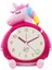 Justup Tek Boynuzlu At Çalar Saat, Karikatür Çalar Saat Gökkuşağı Unicorn Saat Gece Lambası, Öğrenci Çocuk Ev Dekorasyon Masaüstü Saati (Gül Kırmızı) (Yurt Dışından) 1