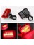 7 Modlu 5 Ledli Bisiklet Arka Stop Ikaz Lambası Işığı (Lisinya) 3