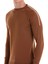 Tütün Regular Fit Jakarlı Bisiklet Yaka Yünlü Triko Kazak 5