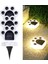 Lx-4pcs Güneş Çim Lambası-Ayı Pençe Lambası Isıtıcı (Yurt Dışından) 1