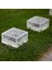 4pcs Güneş Buz Tuğlası Işık-Küçük Kırmızı Işık (Yurt Dışından) 4