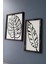 Tablo Seti - Palmiye Desenli 3 mm Mdf Üzerine Uv Baskılı 5