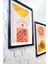 Göz Desenli 2'li Set, 3 mm Mdf, Siyah Ahşap Çerçeveli, Uv Baskılı 5