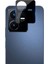 Vivo Y22 ile Uyumlu Kamera Lens Koruma Camı Toz ve Kirden Koruyan Vivo Y22 ile Uyumlu Siyah Kamera Camı 1