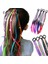 No.6 1pc Kızlar Renkli Elastik Bantlar Peruk At Kuyruğu Saç Halkası Çocuklar Şapkalar Scrunchie Kravatlar Lastik Bantlar Büküm Örgü Halat Süs (Yurt Dışından) 2