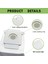 8pcs Buharlı Paspas Pedleri Thermapro 10-In-1 Yıkanabilir Yeniden Kullanılabilir Pedler Aksesuarları Için Yedek Parçalar (Yurt Dışından) 5
