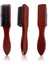 15.5cm 2.6cm Berber Ahşap Saplı Kuaförlük Yumuşak Saç Temizleme Fırçası Retro Boyun Silgi Kırık Tarak Kaldırmak Saç Şekillendirici Salon Araçları (Yurt Dışından) 2