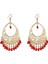 Vintage Mandala Çiçek Çingene Bırak Dangle Küpe Kadınlar Için Boho Retro Tribal Içi Boş Küpe Içi Boş Pirinç Boncuk Püskül Küpe Takı (Yurt Dışından) 1