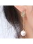 Kadınlar Için Inci Küpeler 18K Altın Kaplama Inci Damla Küpeler Kübik Zirkonya Inci Küpeler Dangle Saplama, Gül Altın (Yurt Dışından) 2