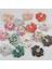Çift Düğme Küpe Ayçiçeği Şekli Çok Renkli Rhinestone Takı Vintage Boho Küpe Kültürler Kız Plaj Gül Yeşili (Yurt Dışından) 3