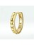 Avekı Altın Huggie Küpe 18 K Altın Kaplama Hoop Narin Kübik Zirkonya Küba Kalp Küpe Minimalist Kulak Takı Kadınlar Için Hediyeler (Yurt Dışından) 4