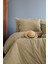 İssimo Home Savanna Yıkanmış %100 Pamuk Poplin Bej king Size Nevresim Takımı 1