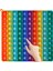 7.8 Inç Büyük Boy P0PP Matematik Oyuncakları, Gökkuşağı Kare Fidget Ttoy 100 Kabarcık Stres Giderici Fidget Oyunu Öğretmenler Için Matematik Manipülatifleri Oluşturma 1-100 Sayı Ta (Yurt Dışından) 2