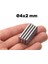 Yuvarlak Neodyum Mıknatıs Magnet 4X2MMÇAP -4mm Genişlik -2mm Kalınlık 3