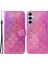 Samsung Galaxy M54 5g / F54 5g Deri Cüzdan Kılıf Göz Kamaştırıcı Telefon Stand Kapağı (Yurt Dışından) 1