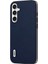 Samsung Galaxy A24 4g Koruyucu Kılıf Litchi Doku Inek Deri Kaplamalı Pc+Tpu Telefon Kapağı (Yurt Dışından) 1