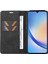 Samsung Galaxy A34 5g Toz Geçirmez Telefon Kılıfı Cilt Doku Duygu Pu Deri Kabuk Cüzdan Stand Kapağı (Yurt Dışından) 2