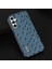 Samsung Galaxy M54 5g / F54 5g Şok Geçirmez Telefon Kılıfı Inek Deri+Pc+Tpu Devekuşu Doku Kapağı (Yurt Dışından) 3
