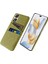 Honor 90 Pro Hard Pc + Bez Koruyucu Kılıf Ikili Kart Yuvaları ile Bez Doku Telefon Kapağı (Yurt Dışından) 1