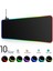 90X40 Rgb Mouse Pad LED Işıklı Baskısız Siyah Renk Gaming Mousepet 4