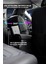 renault Latitude Lüx Uyumlu Deri Oto Koltuk Kılıfı 5'li Set Tam Takım Lıne Siyah Mavi 4