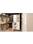 Alva Tamamı Mdf 4 Raflı Çok Amaçlı Mutfak Banyo Ayakkabılık Dolabı 70 cm 4