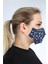 Yıkanabilir 3 Katlı Pamuklu Maske Desenli P10002 3