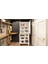 Venüs Tamamı Mdf 6 Raflı Çok Amaçlı Mutfak Banyo Ayakkabılık Dolabı 50 cm 2