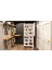 Venüs Tamamı Mdf 6 Raflı Çok Amaçlı Mutfak Banyo Ayakkabılık Dolabı 50 cm 4