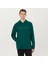 Erkek Yeşil Standart Fıt Uzun Kollu Sweatshırt KE37650T.3UE 1