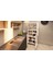 Tamamı Mdf 6 Raflı Çok Amaçlı Banyo Dolabı 70 cm 2