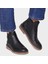Kadın Bot Isa-Po Toni Pons Leather Ankle Boot In Black(Negre) 4