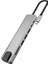 8 in 1 Type C to 2 Port USB 3.0 2 SD Kart TF Kart HDMI RJ45 2PD Kablolu Adaptör iphone 15 Serisi Uyumlu Type C Girişli Android Cihazlara Uyumlu ZR38 1