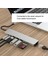 8 in 1 Type C to 2 Port USB 3.0 2 SD Kart TF Kart HDMI RJ45 2PD Kablolu Adaptör iphone 15 Serisi Uyumlu Type C Girişli Android Cihazlara Uyumlu ZR38 2
