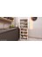 Simla Çok Amaçlı Mutfak Banyo Ayakkabılık Dolabı 180 cm 6 Bölmeli 4
