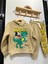 Yeni Sezon Disney Mickey Mouse Baskılı Pamuklu Kapüşonlu Sweatshirt Eşofman Takımı 2