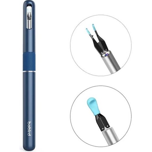 Bebırd Note5 10MP Pıxel Lens Robotic Başlık Şarjlı Wıfı Görüntülü Kulak Temizleyici (6 Adet Başlık Dahil)