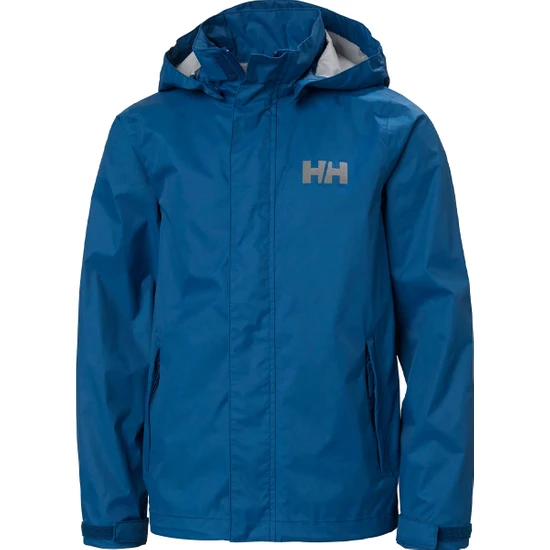 Helly Hansen Koyu Mavi Erkek Çocuk Yağmurluk Deep Fjord Jr Loke Jacket