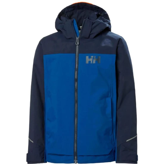 Helly Hansen Koyu Mavi Erkek Çocuk Uzun Kollu Yağmurluk Deep Fjord Jr Sogndal Jacket