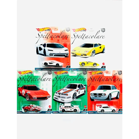 Hot Wheels Premium Spettacolare Set 5 Adet Model Araba