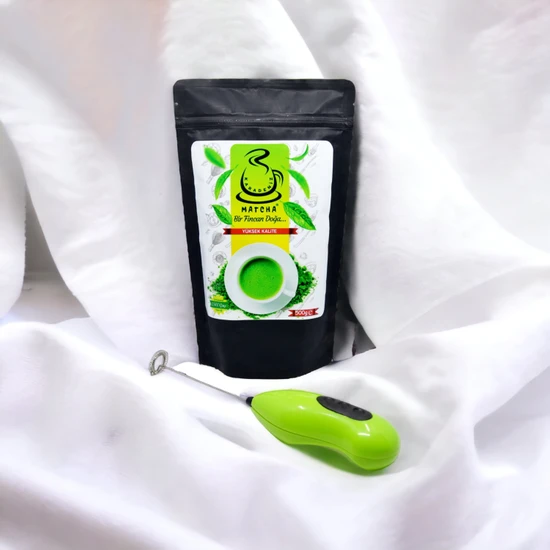 Karadeniz Matcha  500 gr  Matcha Çayı ve Elektronik Mikser