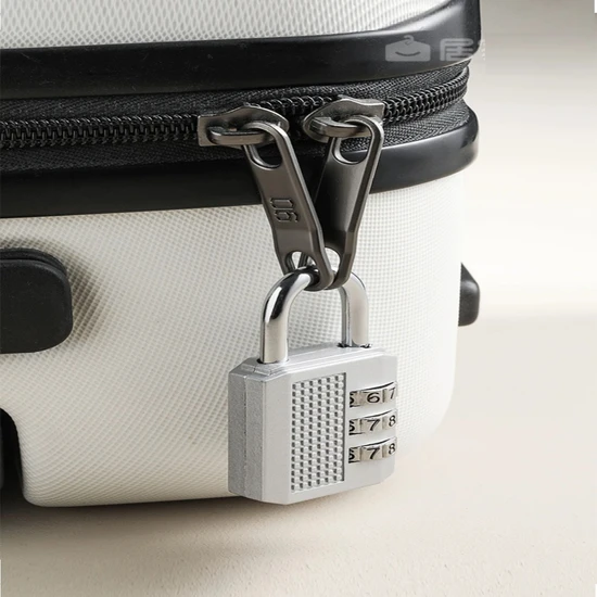 Xolo Şifreli Güvenlik Kilidi 3 Şifreli Asma Kilit Bavul Valiz Çanta Güvenlik Şifreli Kilit XLK409