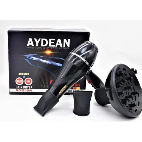 Aydean Xturbo Profosyonel Fön Makinesi 3500W Made In Germany