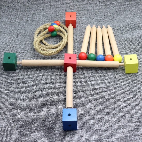 Runjing Çocuklar Için Elite Sportz Ring Toss Oyunları Yetişkinler ve