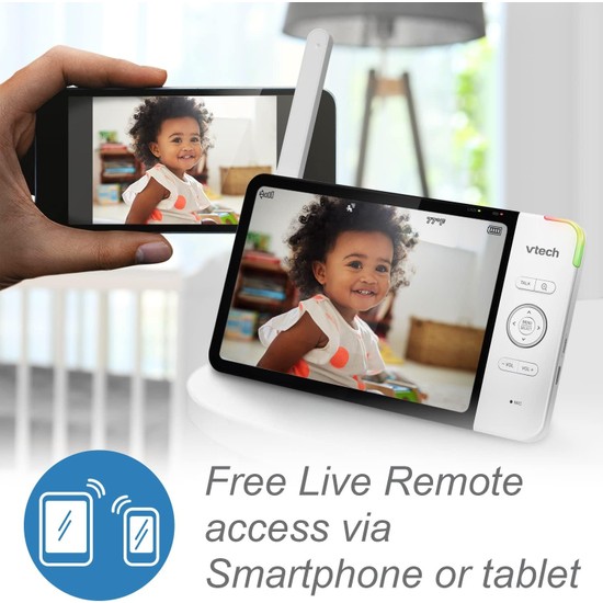 Vtech RM7764HD 1080P Wifi Uzaktan Erişim Bebek Monitörü 7 Fiyatı