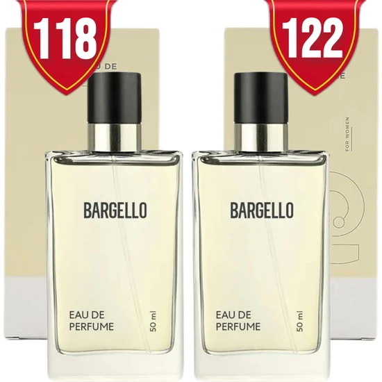 Bargello 118 Kadın Parfüm Floral + 122 Kadın Parfüm Oriental 50 ml EDP